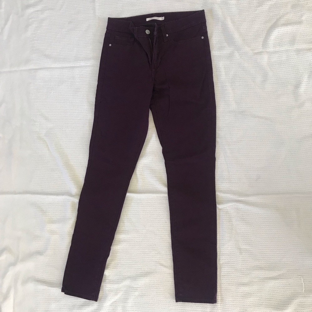 Size 27 Maroon Shaping Skinny Jeans ๐ - Picture 3 of 5